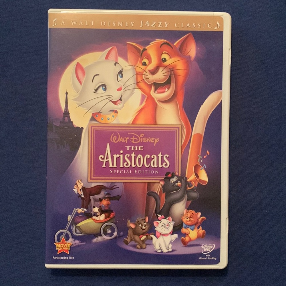 💸 3/$25 The Aristocats special edition DVD